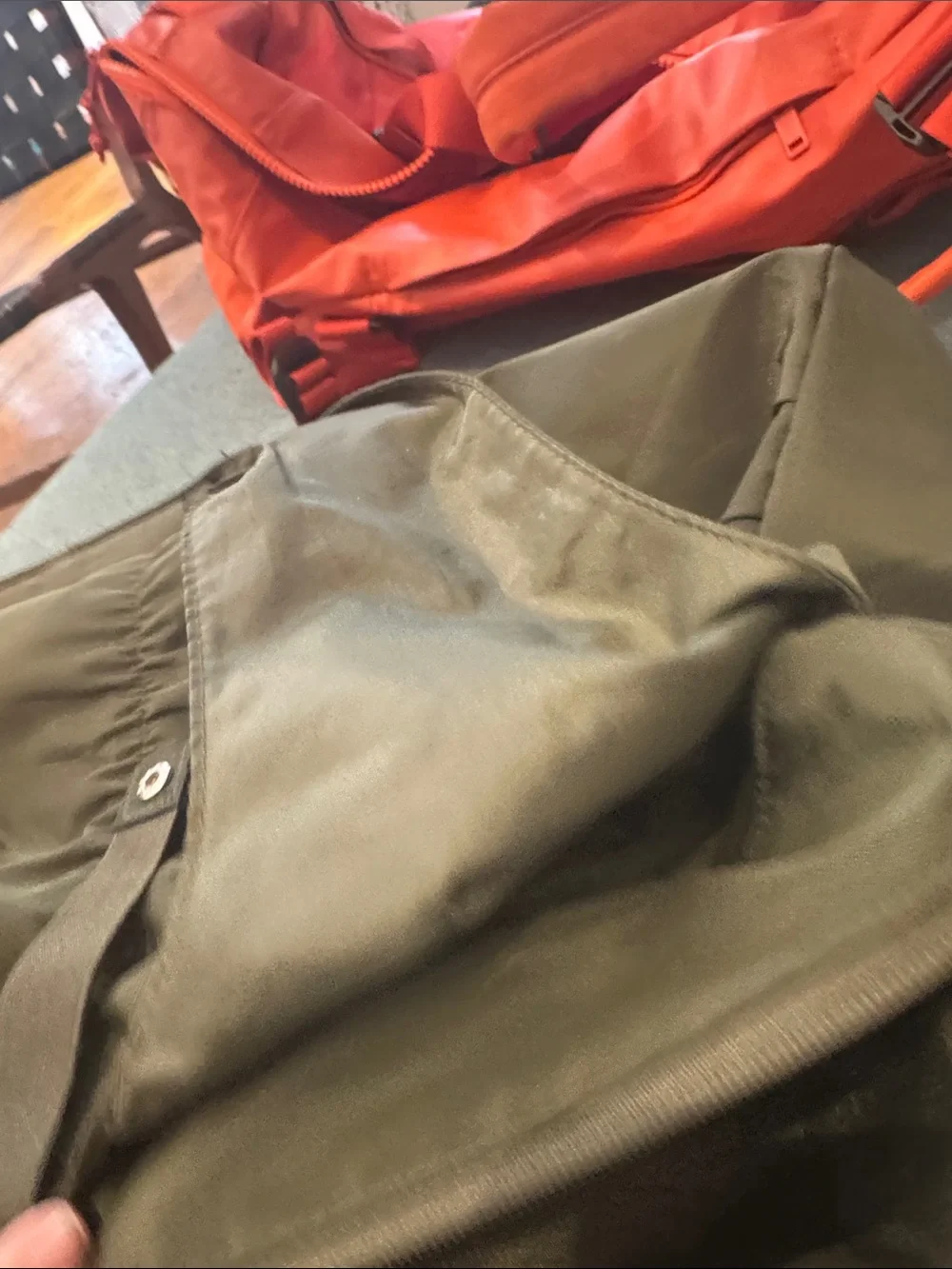 Olive Green Gym/ Travel Duffel Bag